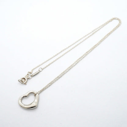 Heart Pendant Necklace Sterling Silver