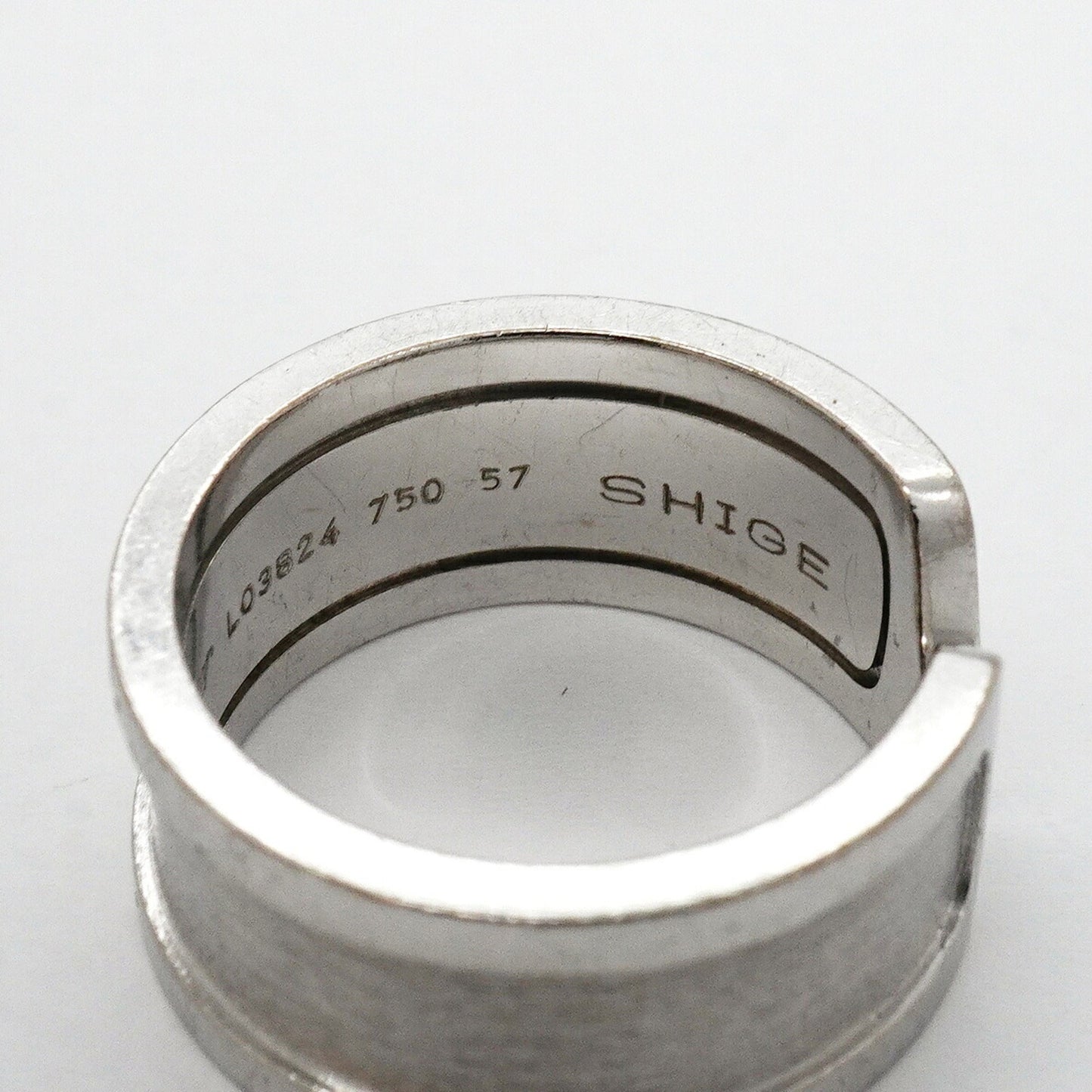 Ring 18K White Gold Large