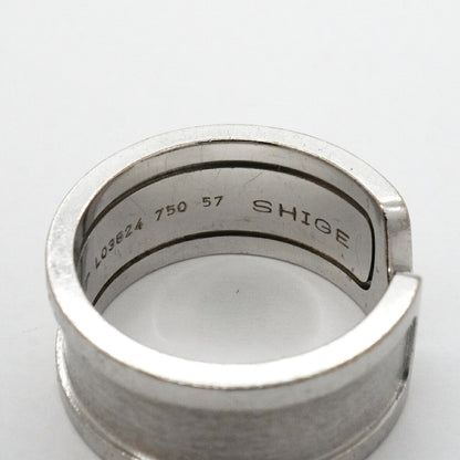 Ring 18K White Gold Large