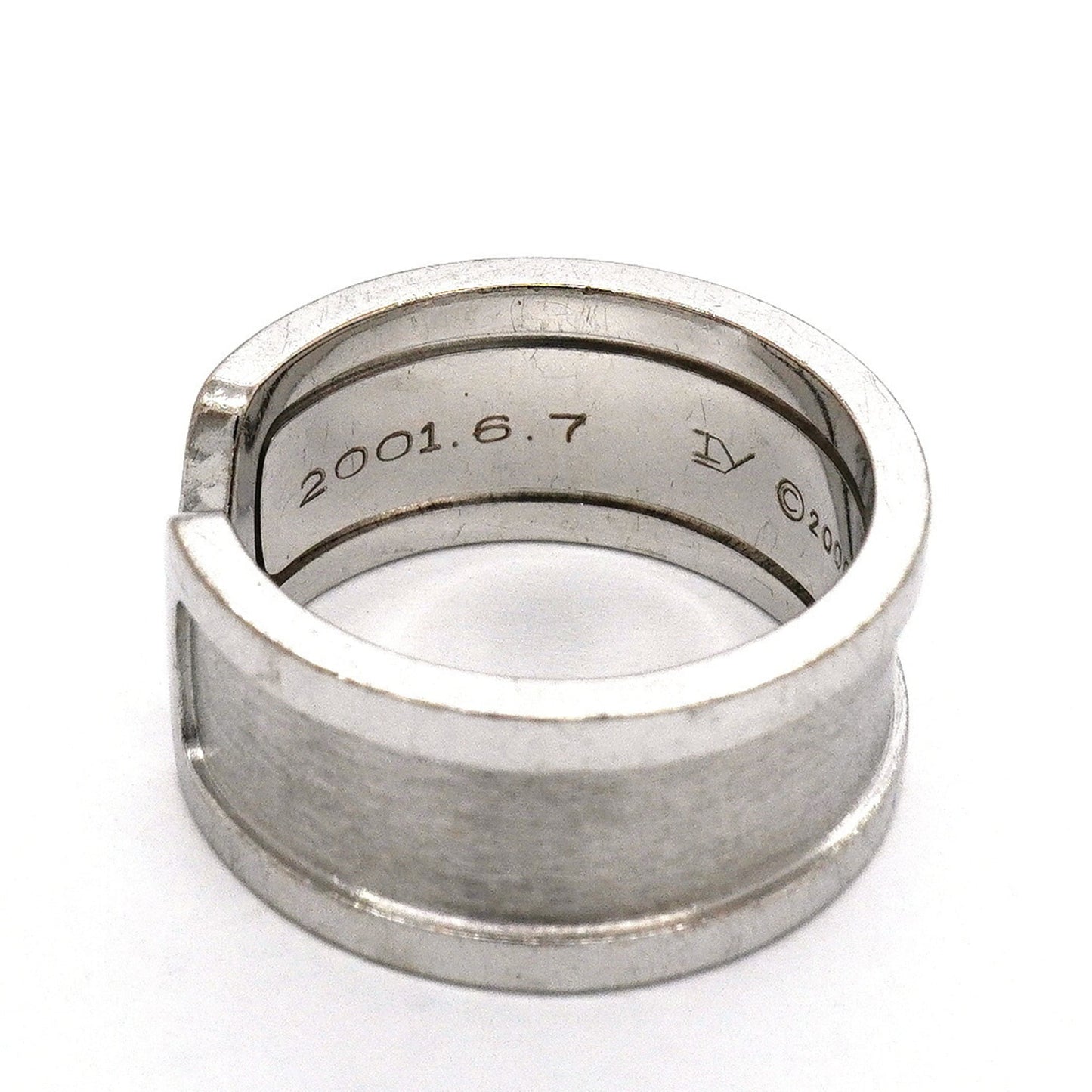 Ring 18K White Gold Large