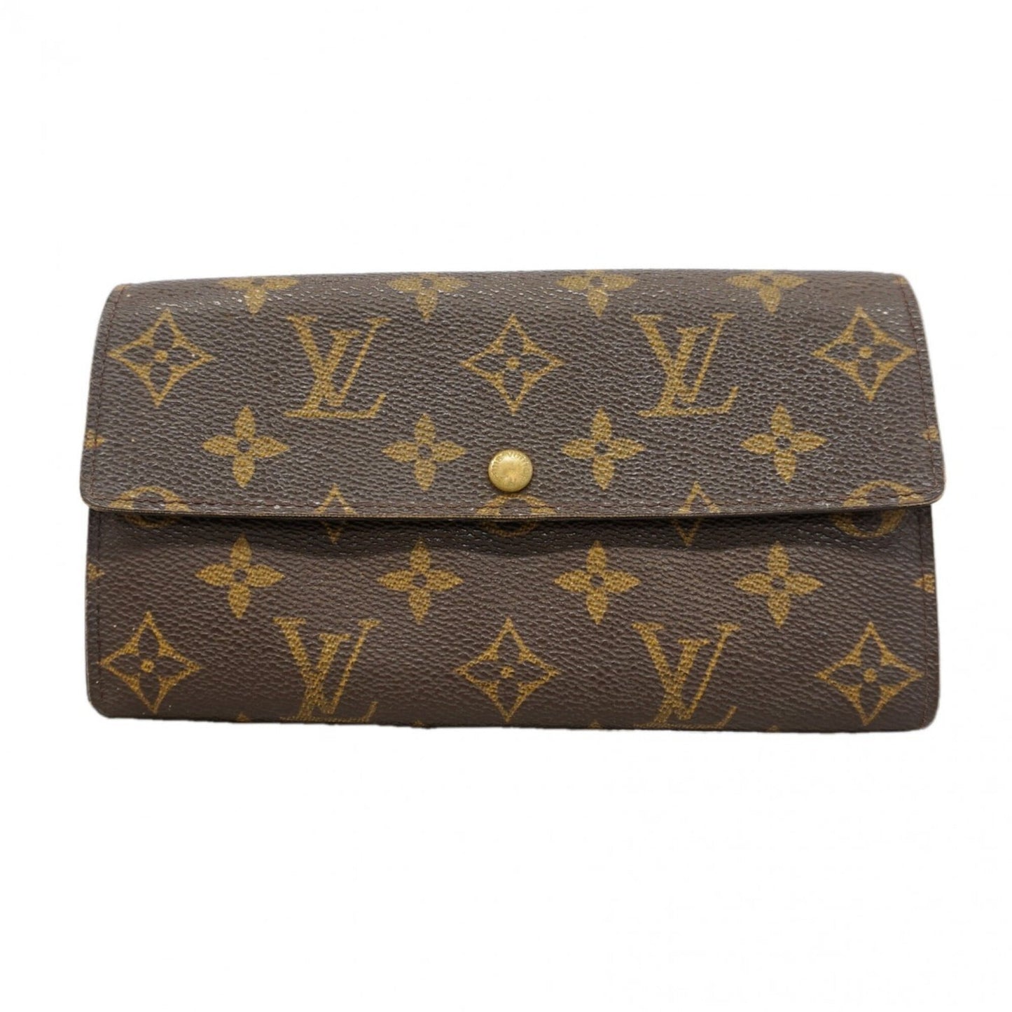 Sarah Wallet Monogram Canvas