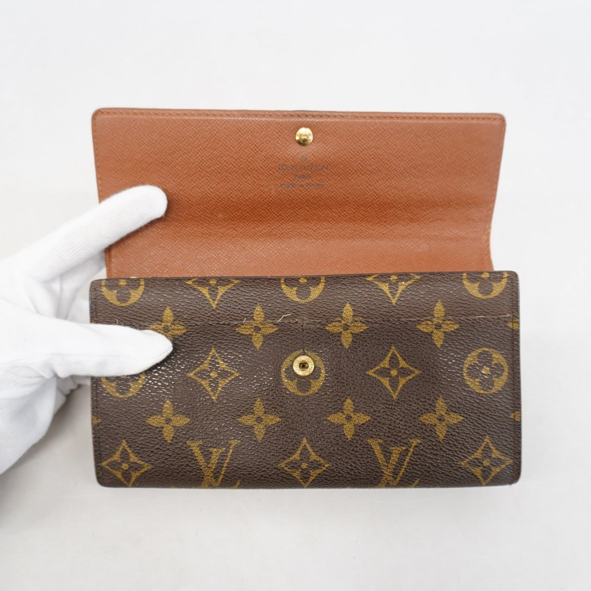 Sarah Wallet Monogram Canvas