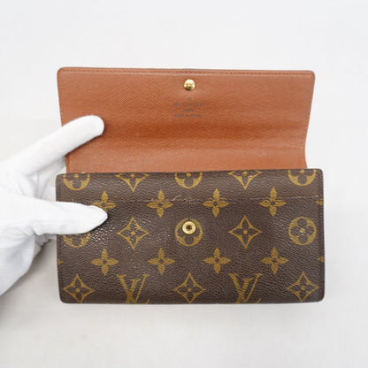Sarah Wallet Monogram Canvas