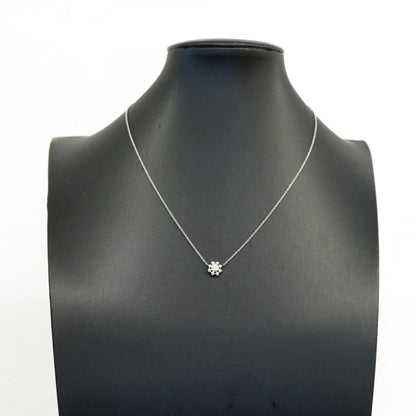 Pendant Necklace 18K White Gold with Diamond