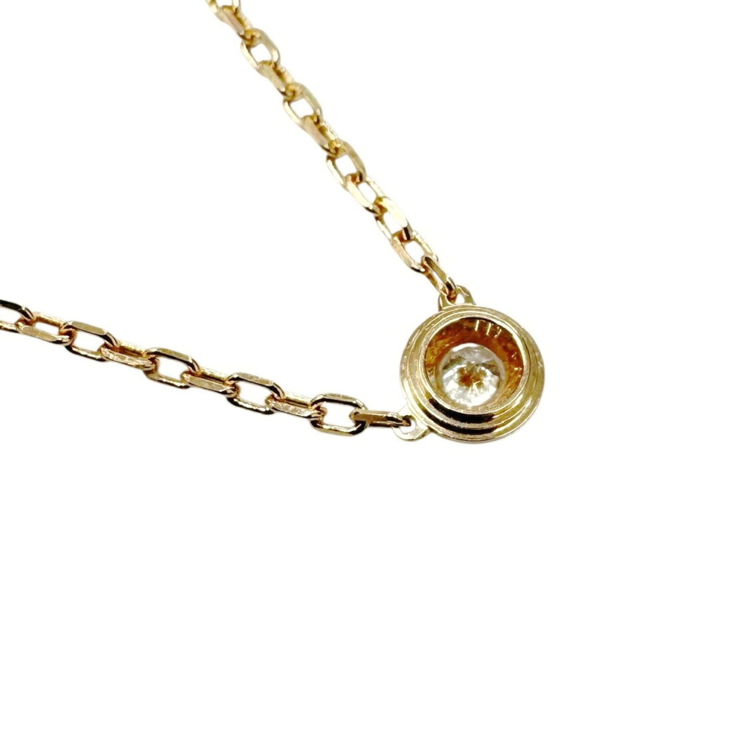 Pendant Necklace 18K Rose Gold with Diamond