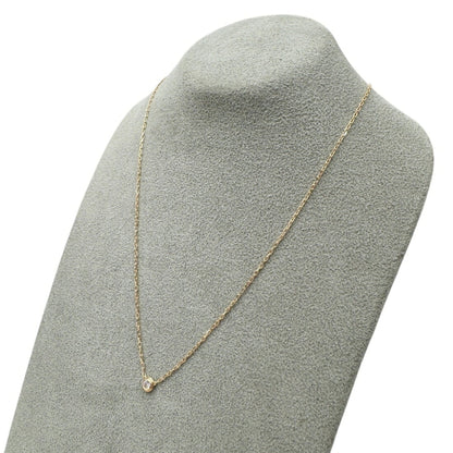 Pendant Necklace 18K Rose Gold with Diamond