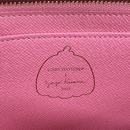 Sarah Wallet Yayoi Kusama Pumpkins Monogram Canvas