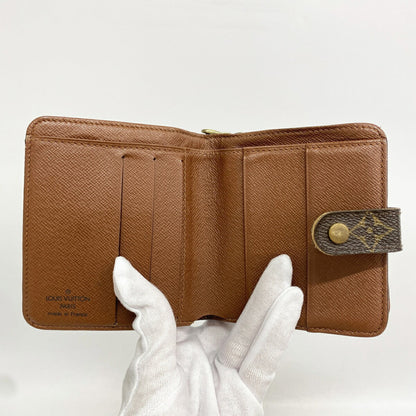 Compact Zippe Wallet Monogram Canvas